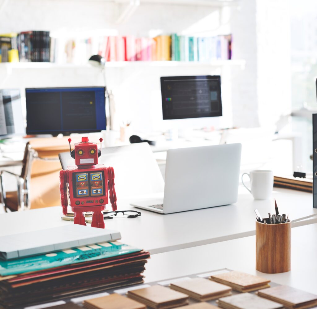 Office with computers